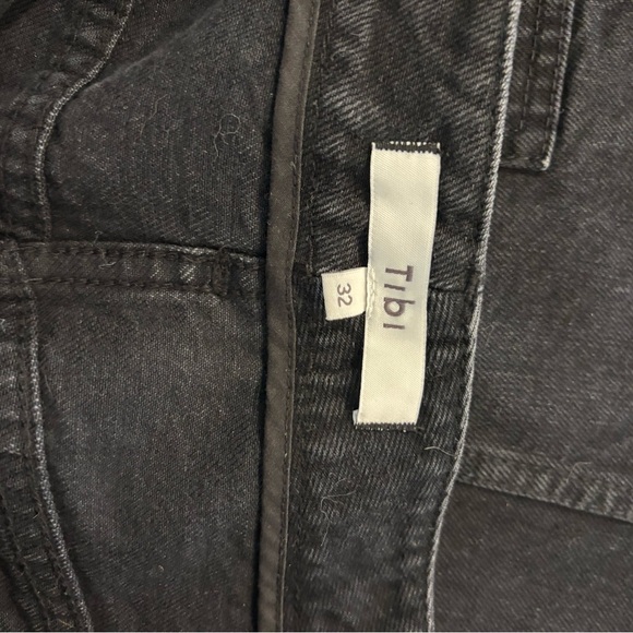 Tibi Black Denim Skirt - Picture 6 of 7